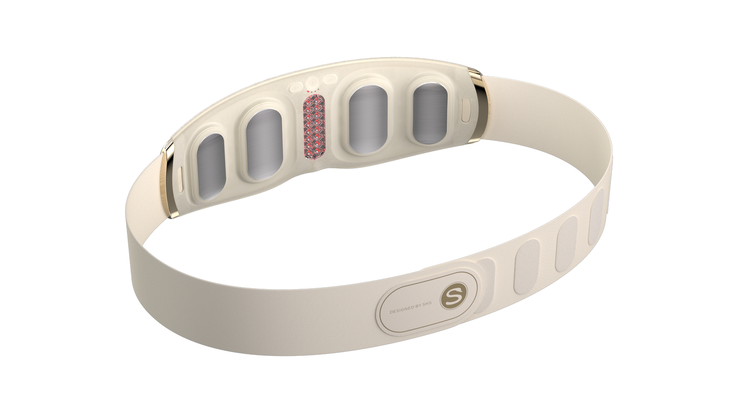 SKG GS500 - Ceinture EMS haut de gamme et chauffage infrarouge