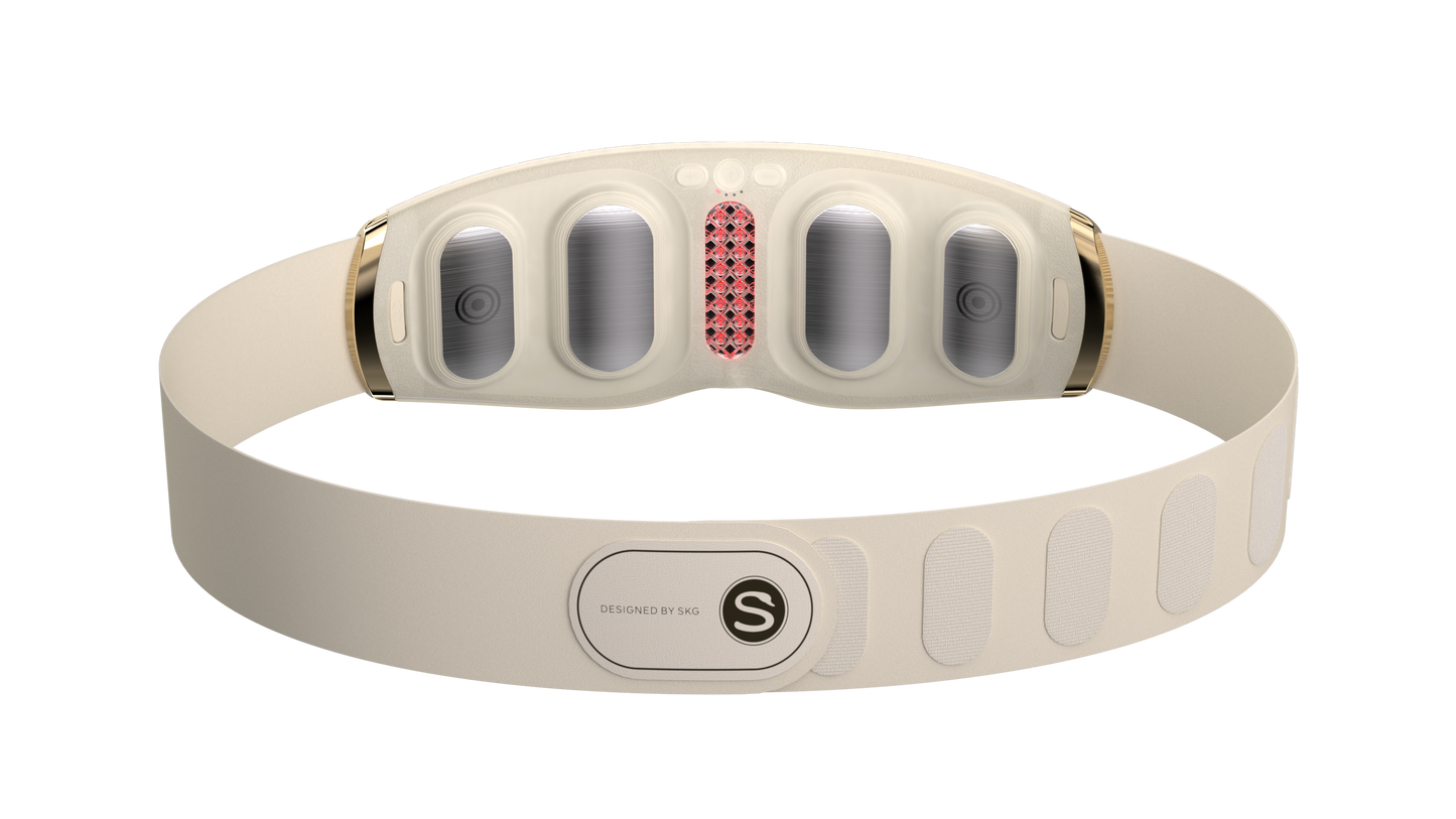 SKG GS500 - Ceinture EMS haut de gamme et chauffage infrarouge